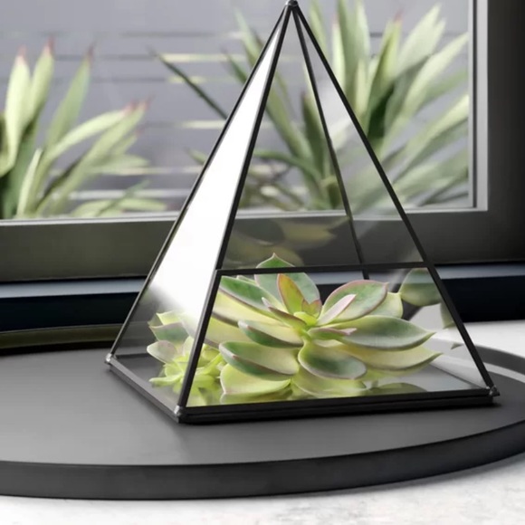 Cost Plus World Market Other - 🪴Pyramid Terrarium🕊HOST PICK